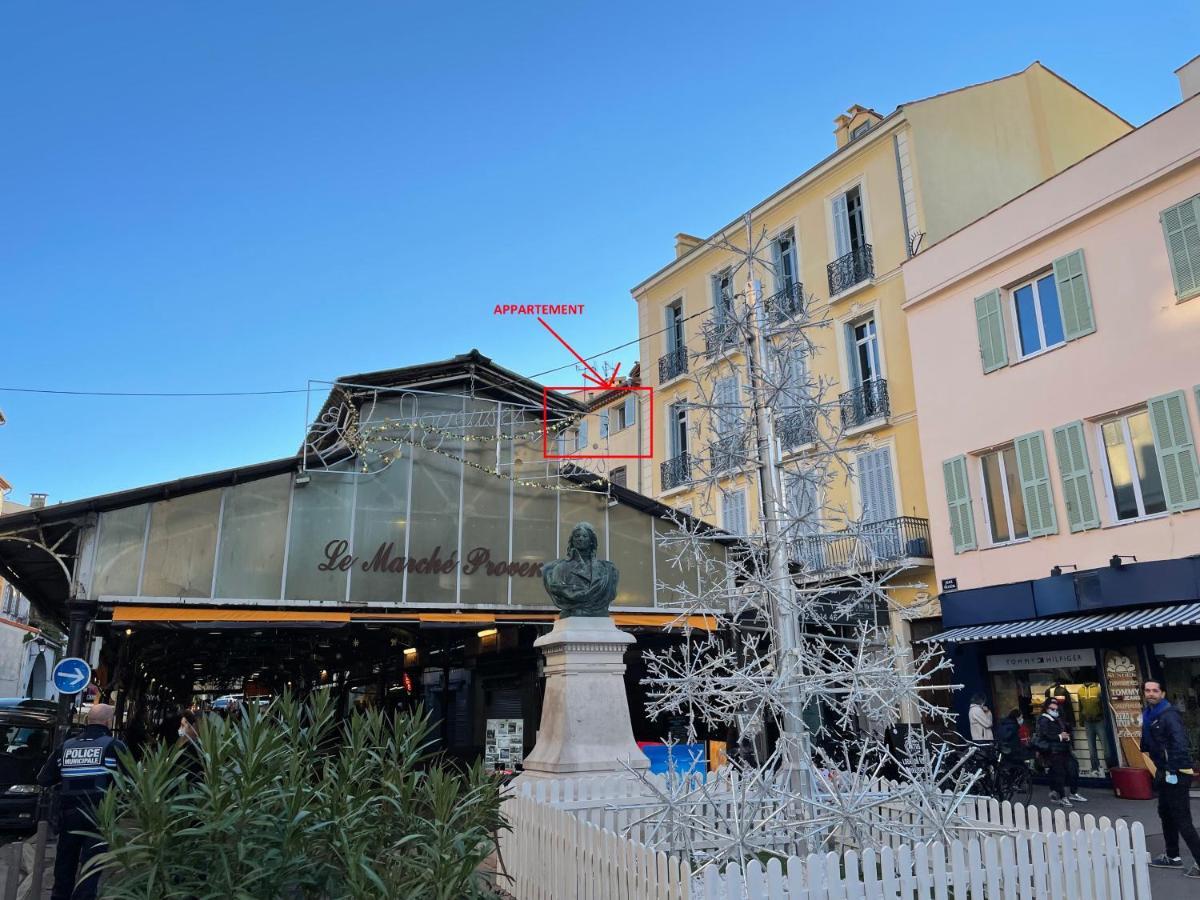 Nice Renting - Massena - Loft - Heart Of Vieil Antibes - The Market With Sea View Екстериор снимка